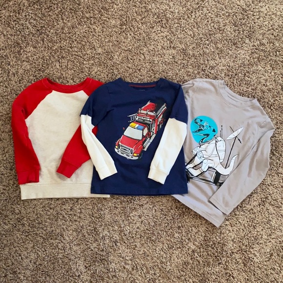 Carter's Other - Bundle of kid’s long sleeve tees and sweatshirt